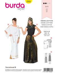 Burda patroon 2353 maat 34 t/m 44