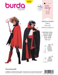 Burda patroon 2435 maat 36 t/m 54