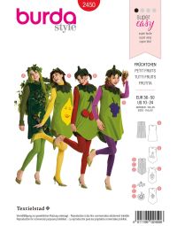 Burda patroon 2450 maat 36 t/m 50