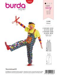 Burda patroon 2453 maat 38 t/m 52