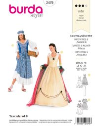 Burda patroon 2479 maat 36 t/m 46