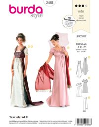 Burda patroon 2493 maat 36 t/m 48