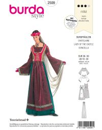 Burda patroon 2509 maat 36 t/m 50