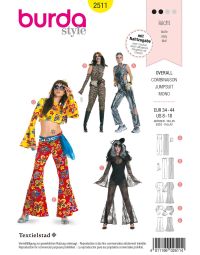 Burda patroon 2511 maat 34 t/m 44
