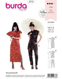 Burda patroon 2773 maat 34 t/m 42