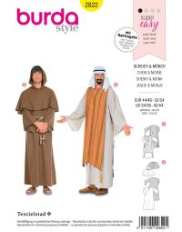 Burda patroon 2822 maat 44 t/m 54