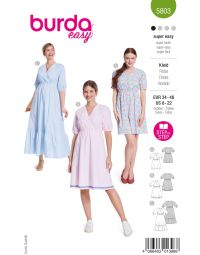 Burda Style Patroon 5803 Jurk