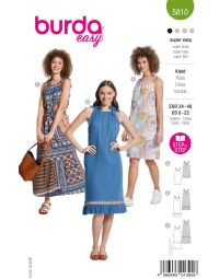 Burda Style Patroon 5810 Damesjurk
