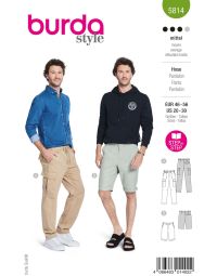 Burda Style Patroon 5814 Herenbroek