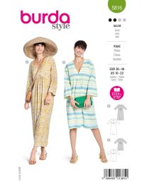 Burda patroon 5816 maat 36 t/m 48