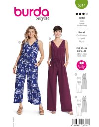 Burda Style Patroon 5817 Dames Overall