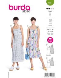 Burda Style Patroon 5821 Damesjurk
