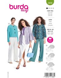 Burda Style Patroon 5830 Damesjas