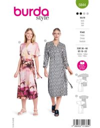 Burda patroon 5844 maat 36 t/m 48