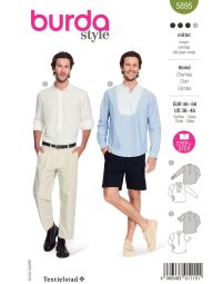 Burda patroon 5895 maat 46 t/m 56