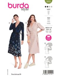 Burda patroon 5933 maat 34 t/m 44