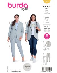 Burda patroon 5935 maat 44 t/m 54