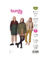 Burda patroon 5941 maat 34 t/m 48