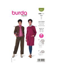 Burda patroon 5951 maat 34 t/m 44