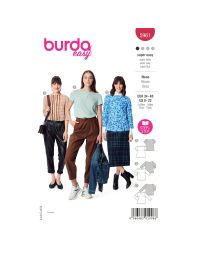 Burda patroon 5961 maat 34 t/m 48