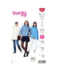 Burda patroon 5963 maat 34 t/m 48