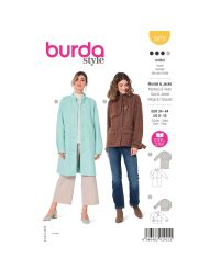 Burda patroon 5974 maat 34 t/m 44