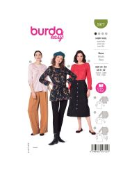 Burda patroon 5977 maat 34 t/m 48
