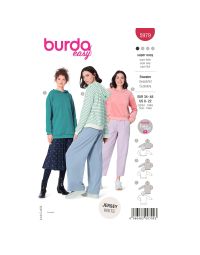 Burda patroon 5979 maat 34 t/m 48