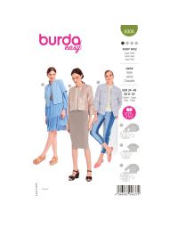Burda patroon 6006 maat 34 t/m 48