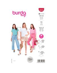 Burda patroon 6010 maat 34 t/m 48