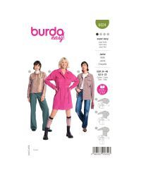 Burda patroon 6024 maat 34 t/m 48