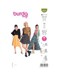 Burda patroon 6027 maat 34 t/m 48