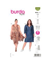 Burda patroon 6036 maat 44 t/m 54