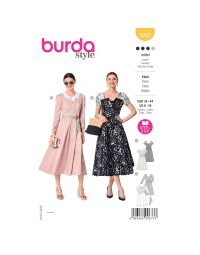 Burda patroon 6042 maat 34 t/m 44