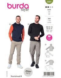 Burda patroon 6064 maat 44 t/m 54