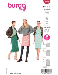 Burda patroon 6073 maat 34 t/m 44