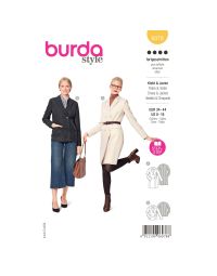 Burda patroon 6078 maat 34 t/m 44