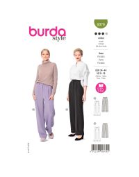 Burda patroon 6079 maat 34 t/m 44
