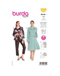 Burda patroon 6092 maat 34 t/m 44