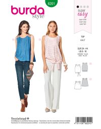 Burda patroon 6201 maat 34 t/m 44