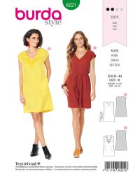 Burda patroon 6221 maat 34 t/m 44