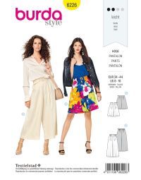 Burda patroon 6226 maat 34 t/m 44