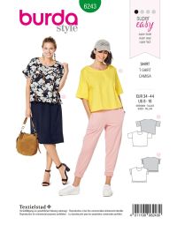 Burda patroon 6243 maat 34 t/m 44