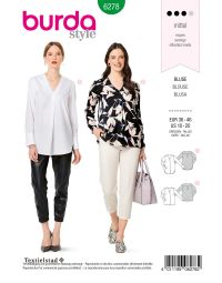 Burda patroon 6278 maat 36 t/m 46