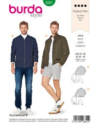 Burda patroon 6351 maat 48 t/m 56