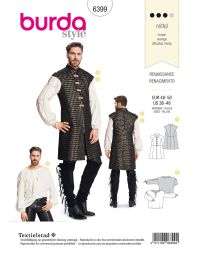 Burda patroon 6399 maat 48 t/m 58