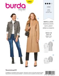 Burda patroon 6461 maat 34 t/m 46