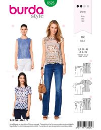 Burda patroon 6525 maat 34 t/m 46