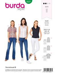 Burda patroon 6527 maat 34 t/m 46