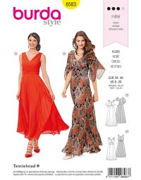Burda patroon 6583 maat 34 t/m 46